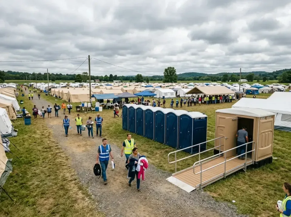 disaster-relief-camp-restrooms-010 — frequently asked questions, Dumpster & Portable Bathrooms Rental in Homestead Meadows N…